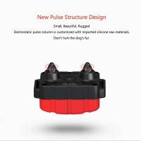 Collar para perro, control remoto eléctrico portátil con tapón de corteza, dispositivo de entrenamiento para mascotas impermeable con pitido de choque, 1 ud. - details 1
