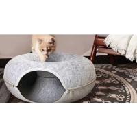 Cama túnel para gatos