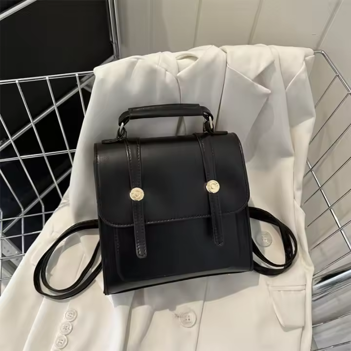 mochila, casual, nuevo estilo, moda, bolso, bolso de mujer, bolso, solo hombro, universidad, doble hombro - 1