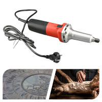 Amoladora recta eléctrica 750W Rectificadora para amoladora Regulador de velocidad 0-27000 r/min Herramienta de pulido Ø6 mm - details 2