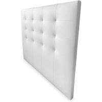 Cabecero París Acolchado, Tapizado en Polipiel Alta Gama, Blanco, 160 x 120 cm (Cama 150) - details 5