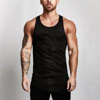 Camiseta sin mangas transpirable para hombre, chaleco informal de verano, hombros anchos, Fitness - details 2