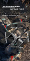 Dron X38 RC DC135 720P, helicóptero con cámara Dual, evitación de obstáculos, WIFI, FPV, aterrizaje de una tecla, detección de gravedad, Quadcopter, navidad - details 15