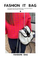 Mochila para mujer versión coreana de Xiaoxiangfeng, mochila de cadena, Mochila para mujer, bolsa pequeña de cuero encerado - details 11