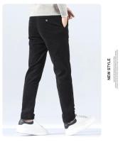 Pantalones de Corduroy para Hombres Ajuste Delgado, Elástico, Moda de Negocios y Trabajo para Primavera Otoño - details 8