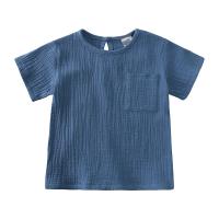 Conjunto De Ropa Para Bebés De Algodón 2 Piezas Vestimenta Infante Niño Y Niña Ropa De Verano Suave Con Romper Y Camiseta Para Bebés Recién Nacidos Y Niños Pequeños - details 2