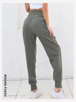 Pantalones Deportivos para Mujeres MOVING PEACH con Cintura Alta y Cordón Ajustable Secado Rápido Suelto Ideal para Jogging y Actividades al Aire Libre - details 6