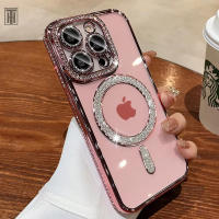 Funda transparente de diamante cristalino para iPhone 16,Compatible con MagSafe - details 2