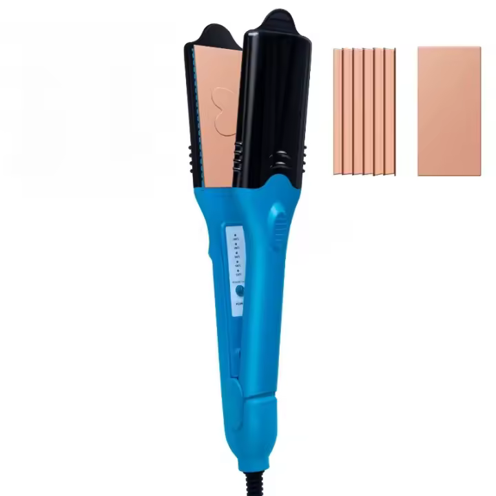 Artefacto de cabello liso rizado esponjoso 5 en 1, modelado multifuncional húmedo y seco, férula eléctrica, peluquero - 1
