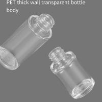 Botellas cuentagotas de aceite esencial de 20-50 ml, botellas recargables de plástico blanco, envases de líquidos cosméticos vacíos - details 1