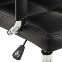 Silla de oficina de cuero sintético |   Silla ejecutiva giratoria y regulable en altura I Silla de escritorio con ruedas - details 4