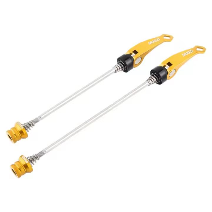 1 par de palanca de liberación rápida para bicicleta de 100mm, palanca de buje de bicicleta de alta resistencia resistente al desgaste, rueda trasera de aleación de 130/135mm - 1