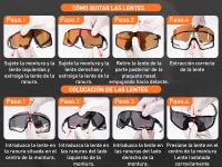 Kapvoe-gafas de sol polarizadas para ciclismo de montaña, lentes deportivas para hombre y mujer, UV400 - details 10