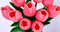 artificial tulips