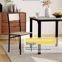 Juego de Comedor de 3 Piezas Mesa de Cocina, Sillas de Comedor, Juego de Asientos - details 13