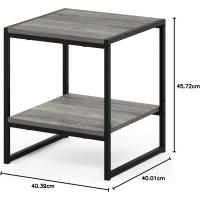 Mesas de café, Metal, Nogal, 40 x 76,2 x 44,45 cm - details 55