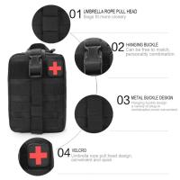 Bolsa de supervivencia para exteriores, caja médica para exteriores, bolsa SOS de gran tamaño, bolsa de primeros auxilios para exteriores, Kit médico, bolsa Molle EMT de emergencia - details 8