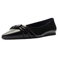 Zapatos casuales cómodos de alta gama, zapatos de cuero de vaca de moda y de moda para mujer - details 5