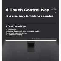 Nueva pantalla colgante juego de luz atmósfera colorida luz asimétrica protección ocular monitor escritorio de trabajo luz de relleno luz de computadora - details 29