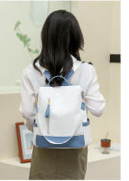 Mochila antirrobo de gama alta, nueva moda, bolso escolar de viaje de gran capacidad, versátil, de cuero suave para mujer - details 1