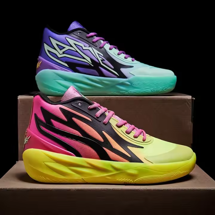 Zapatillas de baloncesto a la moda para hombre, zapatos deportivos impermeables para entrenamiento de gimnasio - 1
