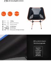 Silla plegable camping ligera familiares party al aire libre - details 2