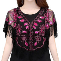 Mantón de borla nupcial para vestido de noche, envolturas de bufanda, noche pe, Navidad, cumpleaños, día de San Valentín - details 0