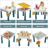 Infantil, Mesa de Actividades Construccion y Silla con 128 Piezas Juguetes de Creativos Grandes Clásicos para Niñas, Rosa - details 11