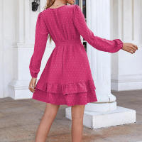 Vestido corto adelgazante para mujer, excelente Material, Vestido corto informal encantador para citas diarias, ropa de compras - details 1