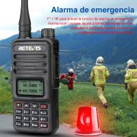 Retevis-walkie-talkie RT85, Estaciones de radio bidireccionales, 5W, VHF, UHF, Banda dual - details 6