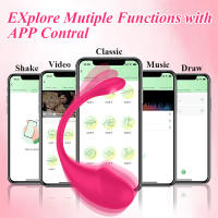 Vibrador Inalámbrico Bluetooth Huevo de Estimulación Clitoris Controlado por APP - details 0
