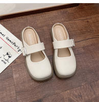 Baotou zapatillas mujer verano desgaste sentido avanzado, la nueva celebridad de Internet super fuego versátil fondo suave medio pie zapatillas - details 22