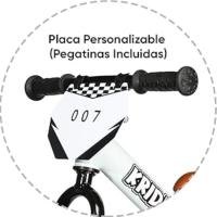 Placa Personalizable  (Pegatinas Incluidas)