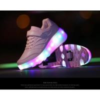 Zapatillas luminosas de dos ruedas con carga USB 2025, zapatos de patín con luz Led para niños, zapatillas de deporte para niños - details 16