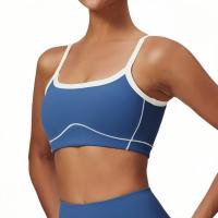 Sujetador deportivo ajustado desnudo, sujetador de Yoga con espalda grande en forma de U, Top de Fitness al aire libre para mujer - details 1