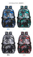 Mochila de camuflaje con muchos bolsillos para niño y adolescente, Bolsa Escolar de gran capacidad, resistente al agua - details 2