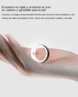 El anillo inteligente integra 6 tarjetas RFID y función NFC para compartir disco, inalámbrico de 128 GB para iPhone y Android. - details 3