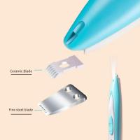 Recortadora de patas inalámbrica para mascotas con pantalla LED, recargable por USB, afeitadora de patas de gato, impermeable, portátil, eléctrica. - details 1