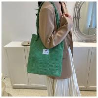 Bolsa de hombro de arte para mujeres _ bolsa de lona necube _ bolsa de pan casual - details 19