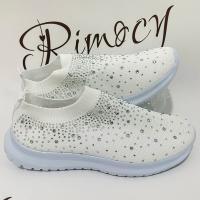 Zapatos deportivos de mujer con malla transpirable, zapatos planos cómodos, suelas blandas, informales, antideslizantes, talla grande 43 - details 1
