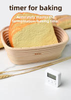 Mini Temporizador de Cocina Walfos Reloj de Cuenta Regresiva Portátil para Hornear y Cocinar - details 5