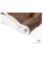 Sudaderas con Capucha Básicas para Hombres Cómodas y Sueltas Estilo Harajuku Topes de Manga Larga - details 16