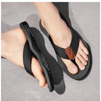 Chanclas de marca de alta calidad a la moda para hombre, chanclas de playa de verano, zapatillas de playa gruesas transpirables informales para hombre al aire libre - details 5