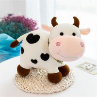 Muñeco de peluche de animales de algodón para niñas, juguete de vaca suave de dibujos animados, decoración del hogar, Kawaii - details 3