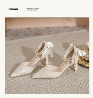 Diseño francés tacones altos verano nuevo tacón grueso solo zapatos no cansados ​​pies hueco sandalias mujeres - details 12