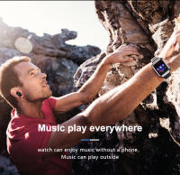 Reloj inteligente con pantalla completamente táctil de 1,96 pulgadas y auriculares Bluetooth TWS 2 en 1 - details 14