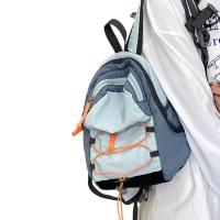 Mochila de viaje al aire libre Mochila de libros para hombres y mujeres Mochila con cordón elástico Mochila para portátil de viaje con múltiples bolsillos - details 7