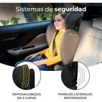Silla coche Isofix, Silla coche para bebé y niños, Cinturón, Universal, Grupo 2/3, de 15 a 36 kg, Negro - details 3