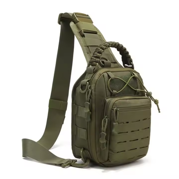 Mochara táctica impermeable para Exterior, Bolsa Deportiva para acampar, Caza, Trekking, Softback, Gran capacidad, Ejército Molle - 1