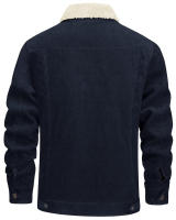 Chaqueta casual de lana con solapa de manga larga para hombre, nuevo estilo - details 3